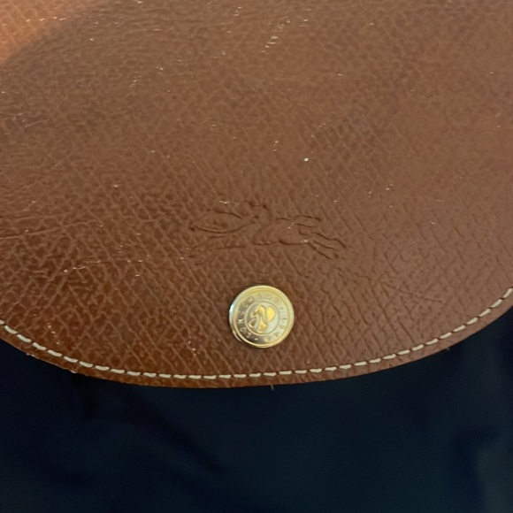 Navy Long Champ nylon back pack - Picture 4 of 7